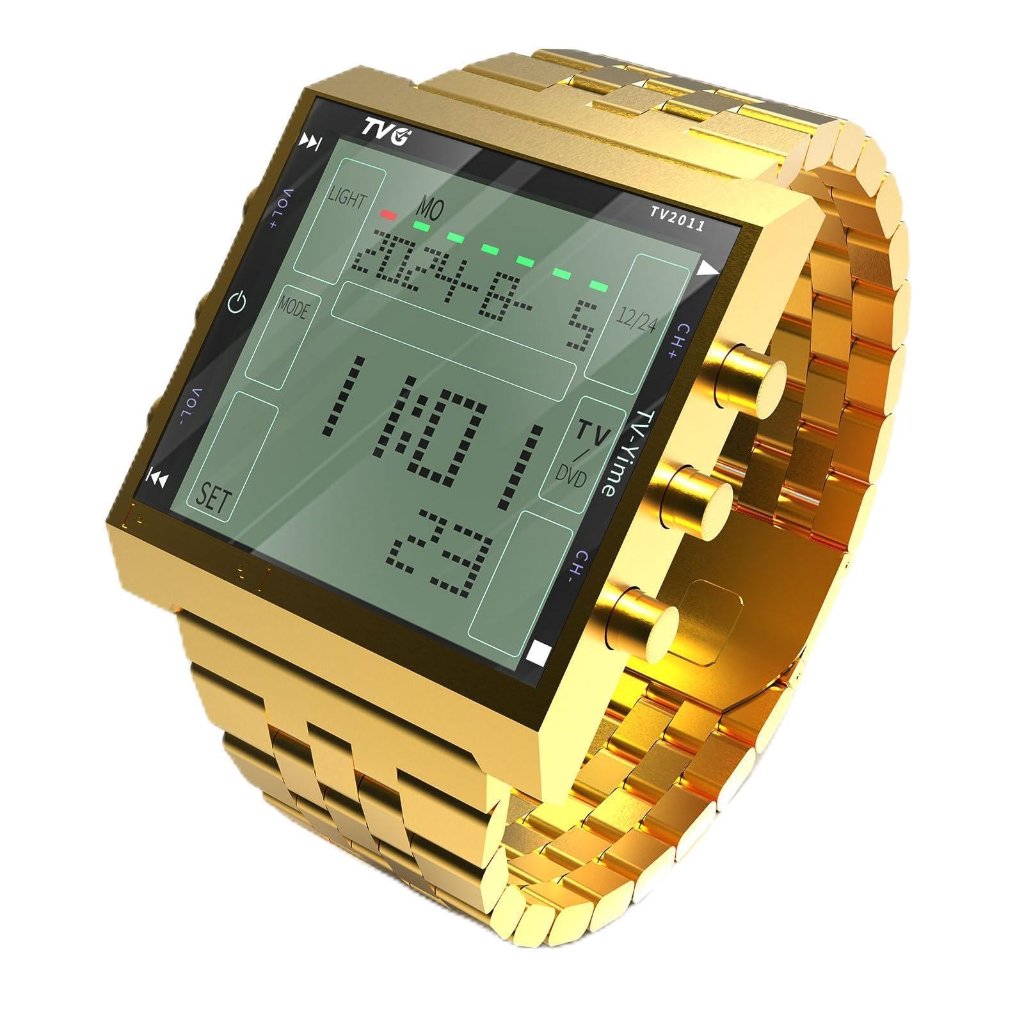 Mens Digital Military Watch With Remote Control Stopwatch Alarm Luminous